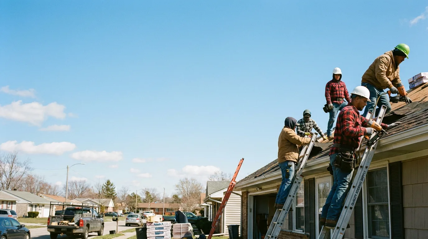 Roofing in Winslow, IL near me